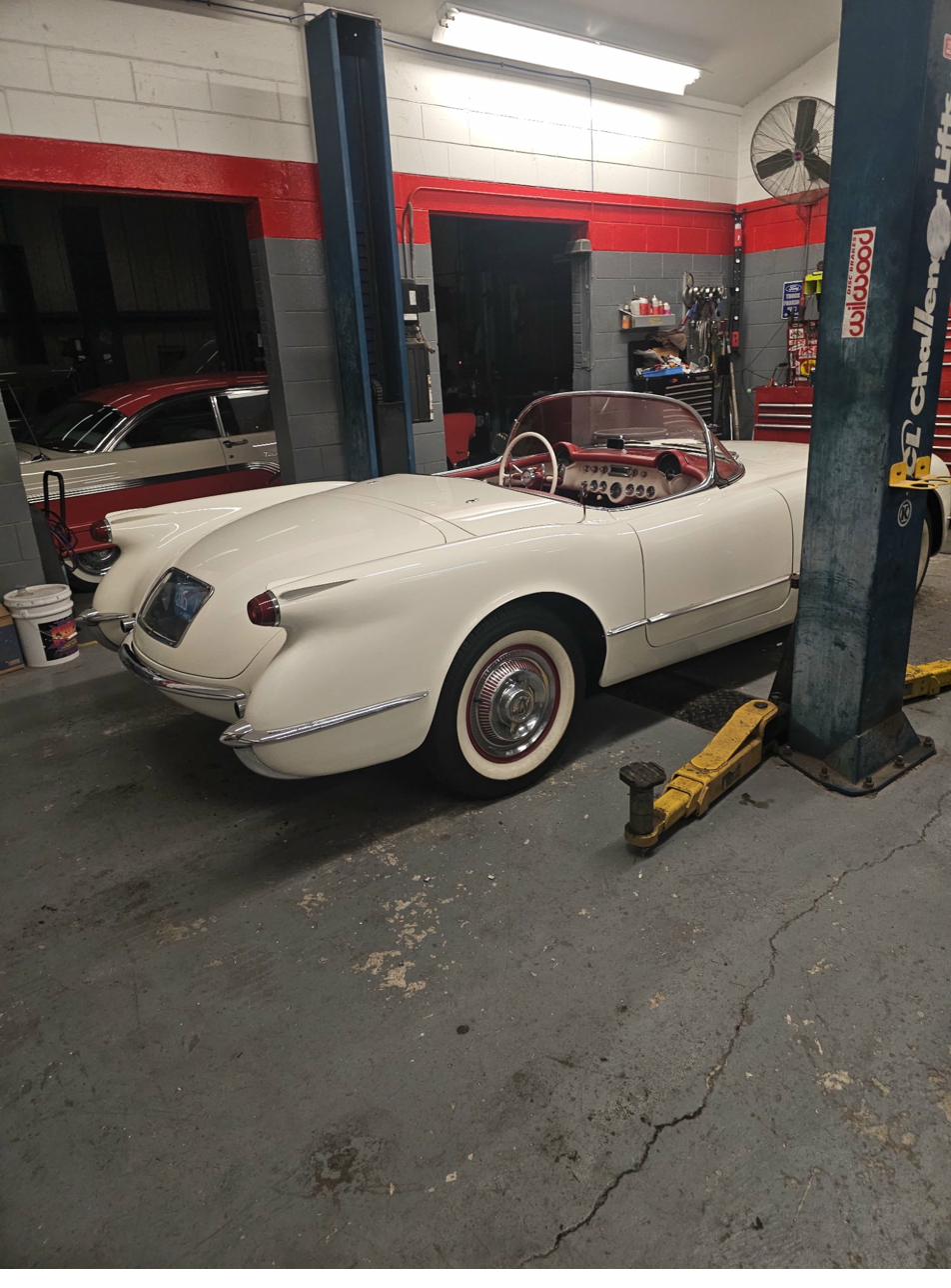 Tim's Automotive sponsored NASCAR race car